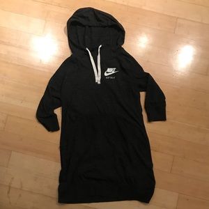 Nike pullover hooded dress